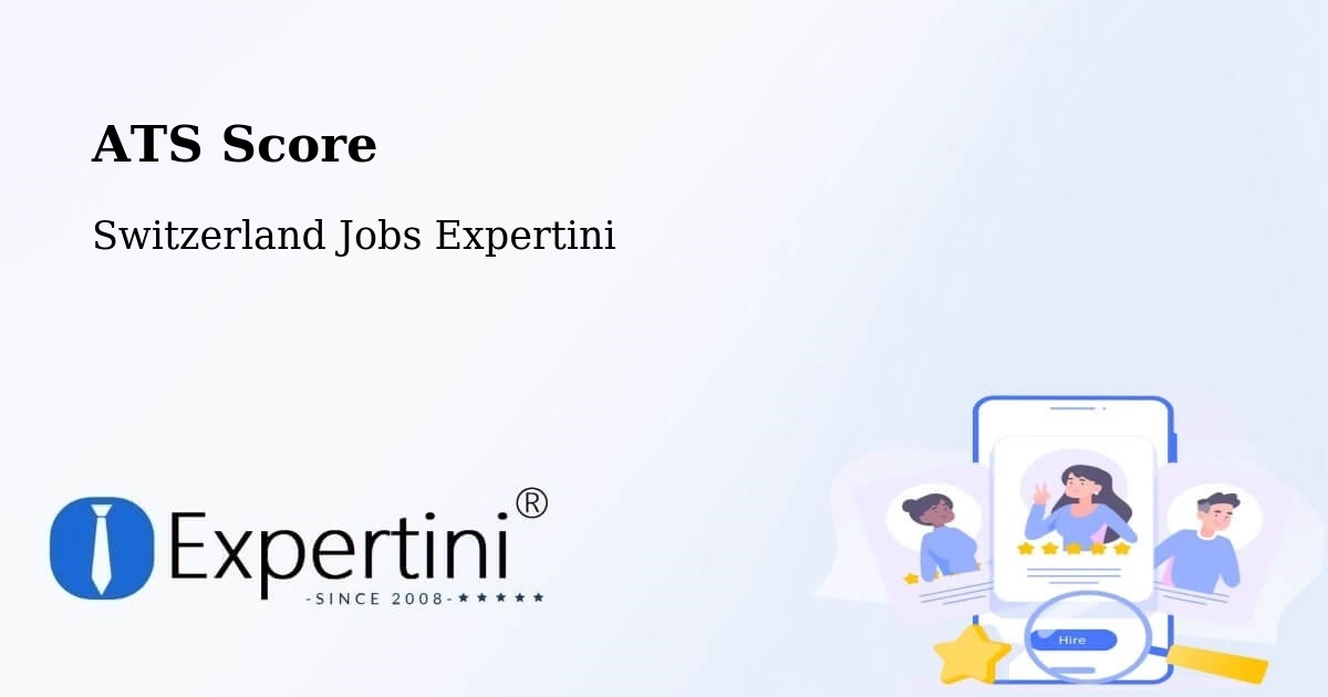 Resume ATS Score & Job Description Match Tool – Tramelan - Switzerland Jobs Expertini