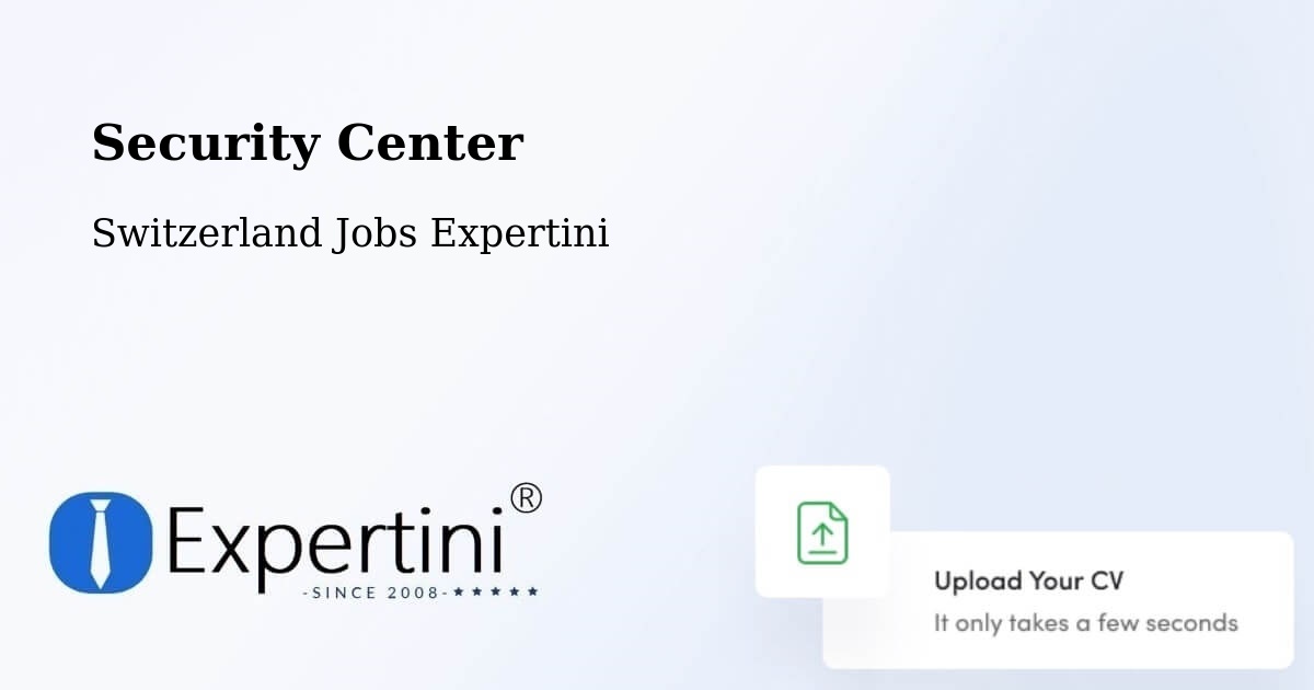 Security & Compliance – Tramelan - Switzerland Jobs Expertini